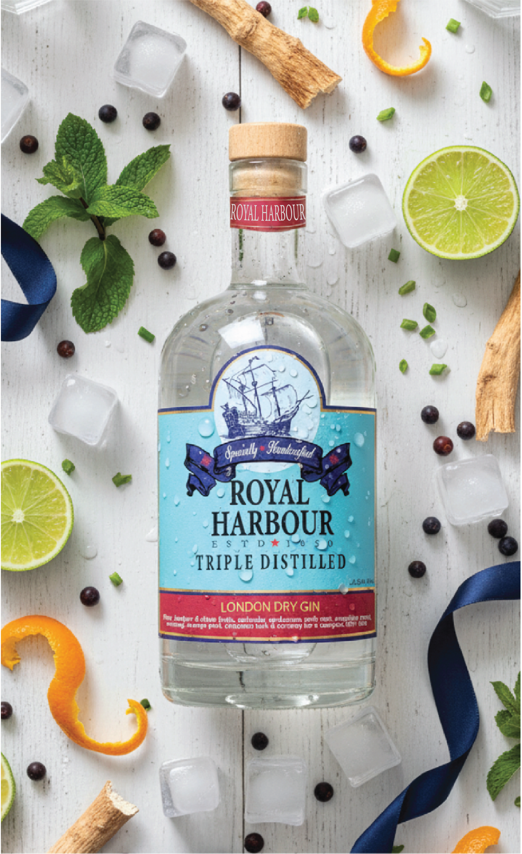 Royal Harbour Gin Bottle